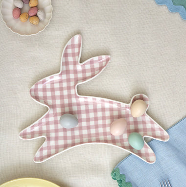 PORCELAIN PLATE - BUNNY MERI MERI (set of 2)