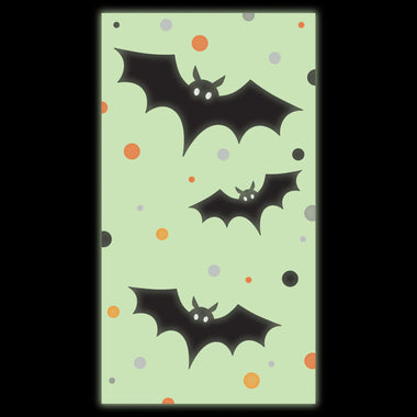 NAPKINS DINNER HALLOWEEN ANIMAL BAT GLOW IN THE DARK