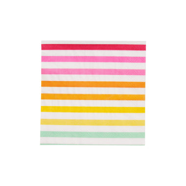 NAPKINS SMALL - MIXED BRIGHT STRIPE