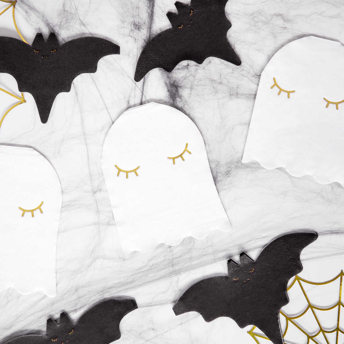 NAPKINS SMALL - HALLOWEEN GHOST FRIENDLY