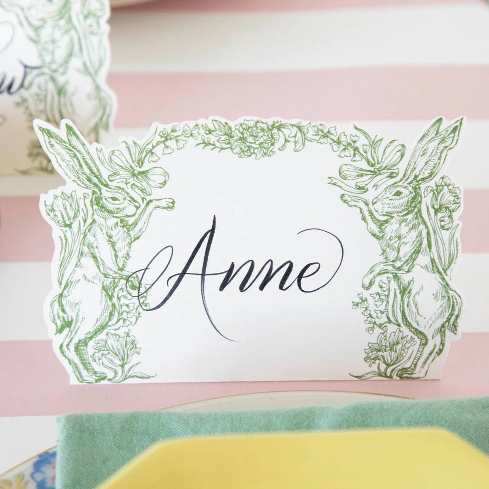 PLACE CARDS - GREENHOUSE HARES