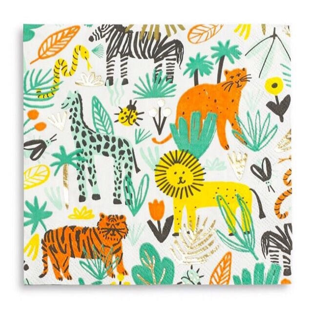 NAPKINS - LARGE DAYDREAM SOCIETY INTO THE WILD, NAPKINS, Daydream Society - Bon + Co. Party Studio
