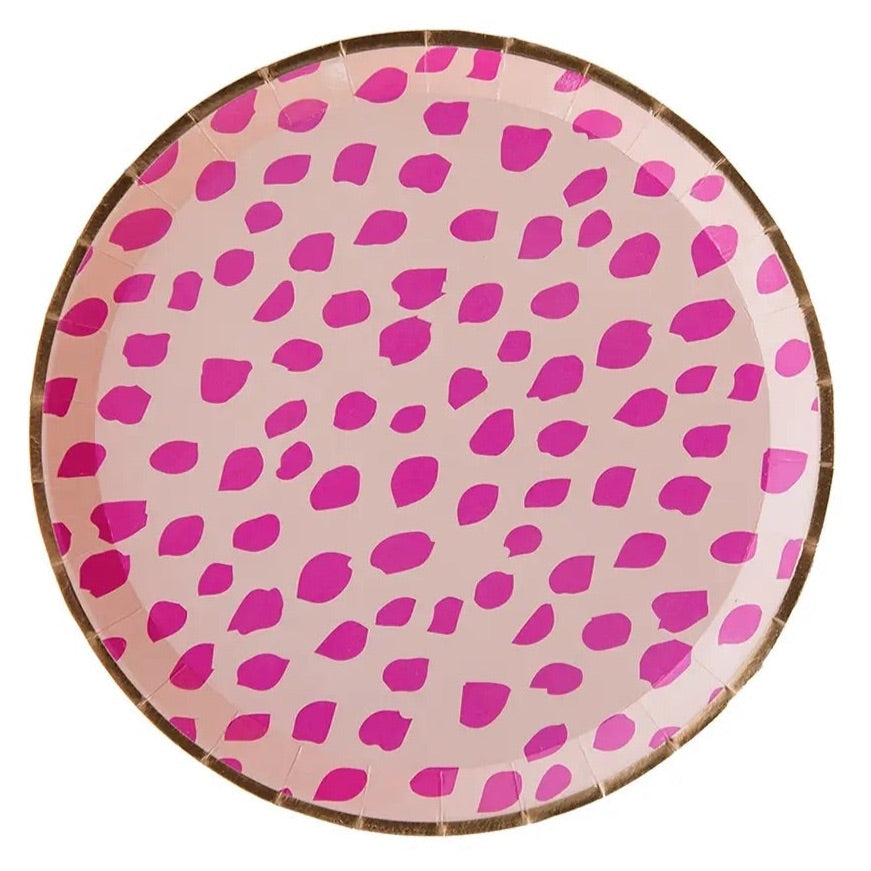 PLATES LARGE - PINK CHIC