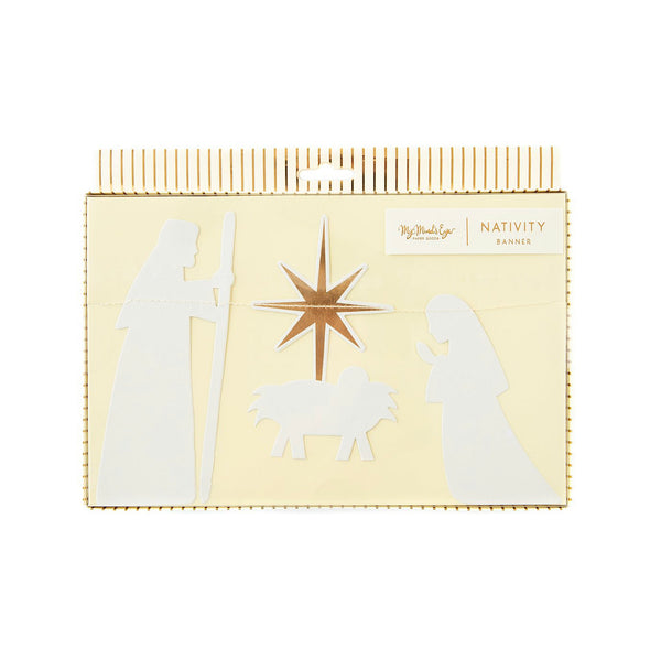 BANNER - PENNANT NATIVITY