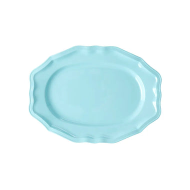 MELAMINE SERVING DISH - SMALL ARCTIC BLUE
