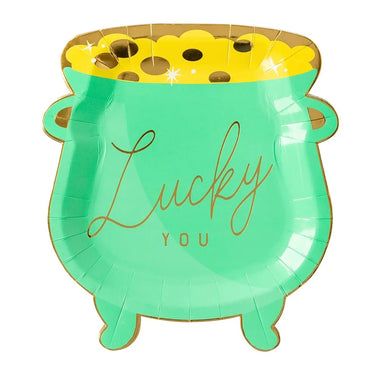 PLATES SMALL - GREEN POT OF GOLD OCCASIONS BY SHAKIRA
