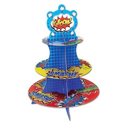 TREAT STAND - SUPER HERO, TREAT STAND, SKS - Beistle Co - Bon + Co. Party Studio