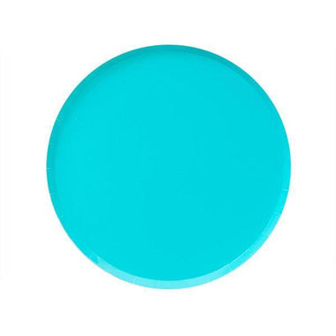 PLATES - SMALL SKY BLUE OH HAPPY DAY, PLATES, Oh happy day - Bon + Co. Party Studio