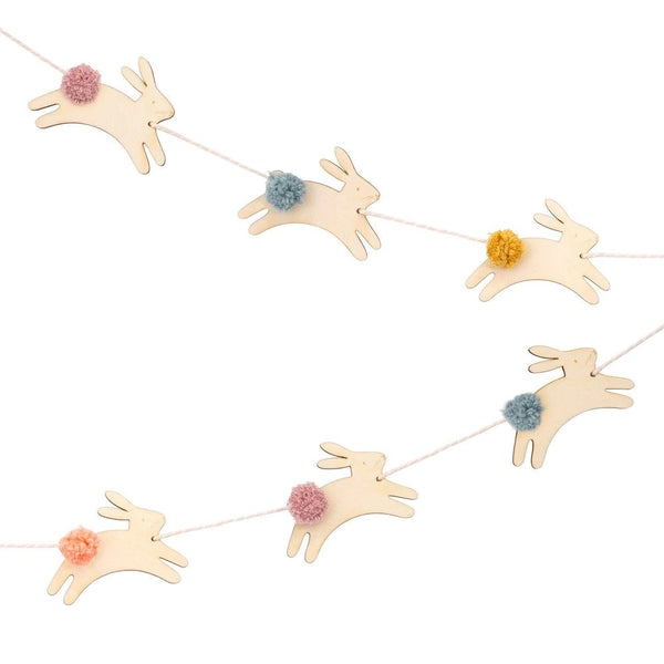 BANNER - WOODEN MINI BUNNY