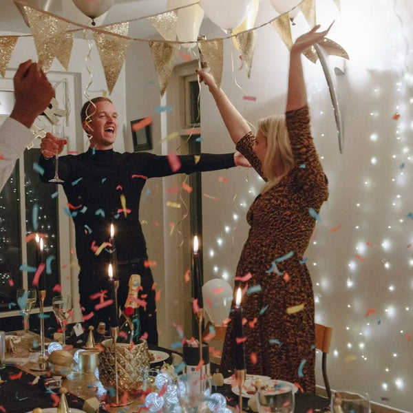 CONFETTI CANNON MEDIUM - LUXE GOLD