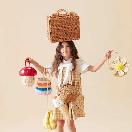 BAGS, POUCHES + PURSES - TOADSTOOL BASKET