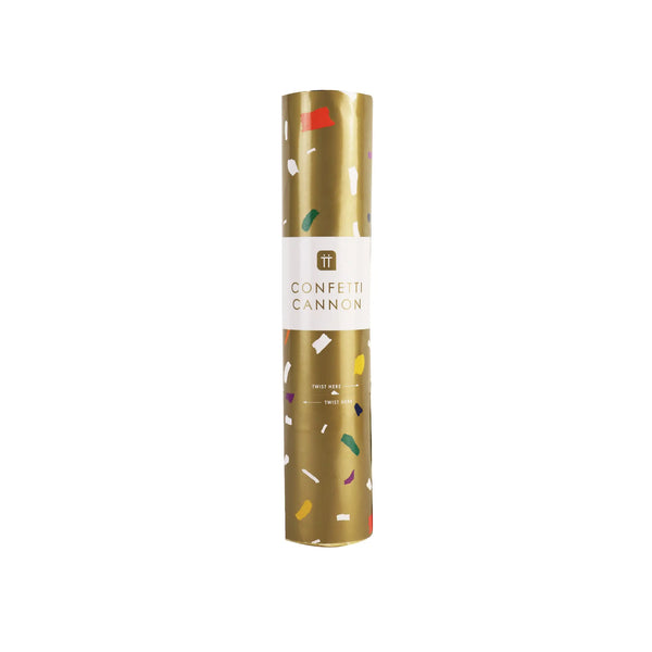 CONFETTI CANNON MEDIUM - LUXE GOLD