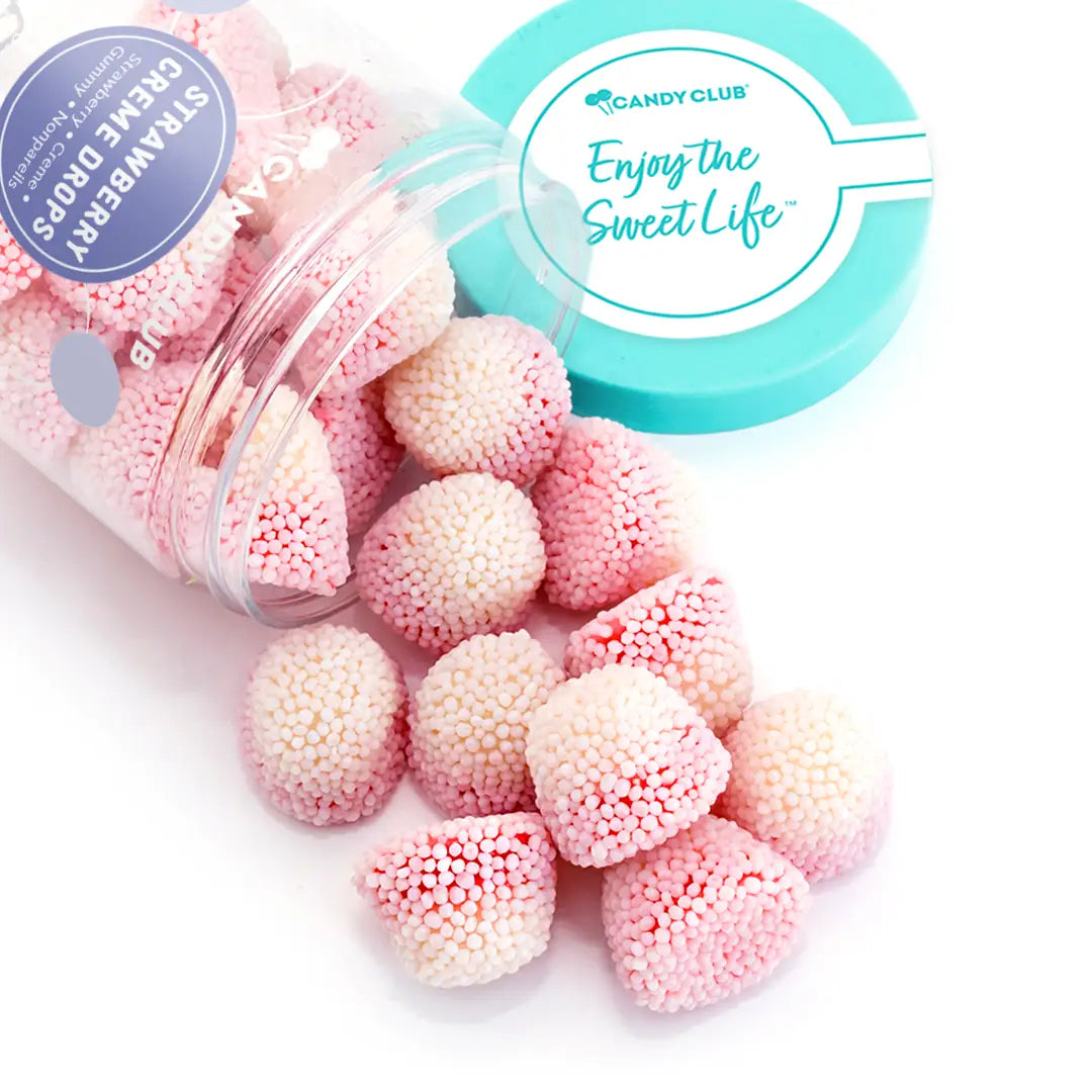 PREMIUM CANDY - CANDY CLUB STRAWBERRY CREME DROPS