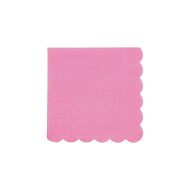 NAPKINS SMALL - PINK SIMPLY ECO DEEP PINK MERI MERI