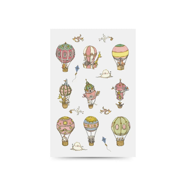 TATTOO SHEETS - ATELIER CHOUX  REMOVEABLE (75 tattoos)