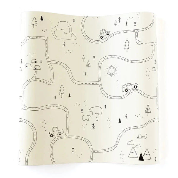 TABLERUNNER - COLOUR YOUR OWN CAMPING OUTDOORS ADVENTURE