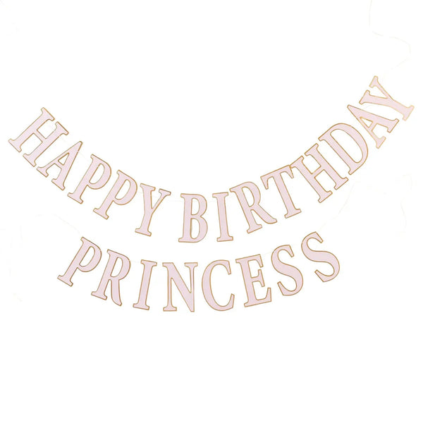 WORD GARLAND - HAPPY BIRTHDAY PRINCESS