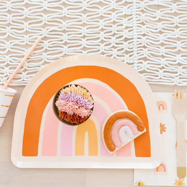 PLATES LARGE - RAINBOW BOHO