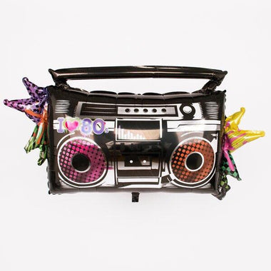 BALLOONS - TOTALLY 80'S BOOM BOX, Balloons, Anagram - Bon + Co. Party Studio