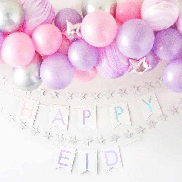 BANNER - HAPPY EID HOLOGRAPHIC