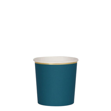 CUPS - GREEN TUMBLER DARK TEAL MERI MERI