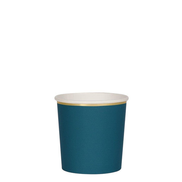 CUPS - GREEN TUMBLER DARK TEAL MERI MERI