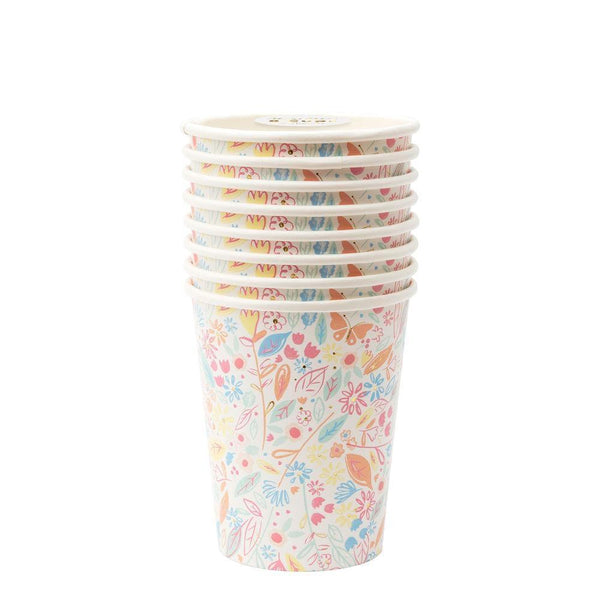 CUPS - FLORAL MAGICAL PRINCESS MERI MERI