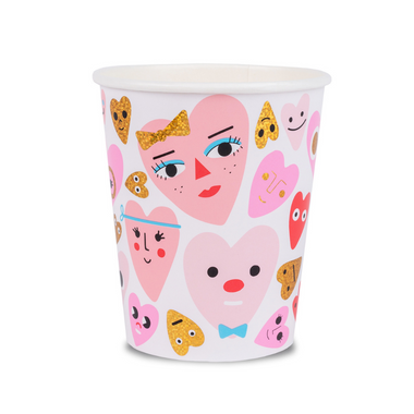 CUPS - VALENTINES HEARTBEAT GANG