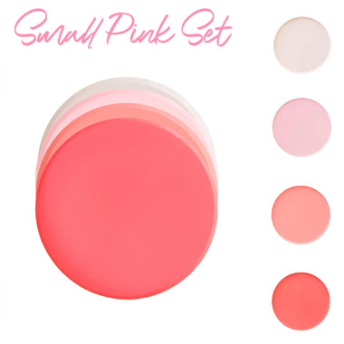 PLATES SMALL - PINK SET OH HAPPY DAY