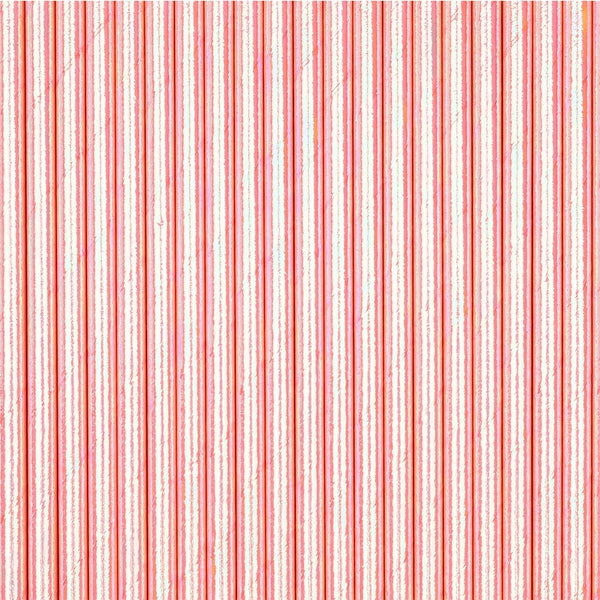 STRAWS - PEACH FOIL (25 pack)
