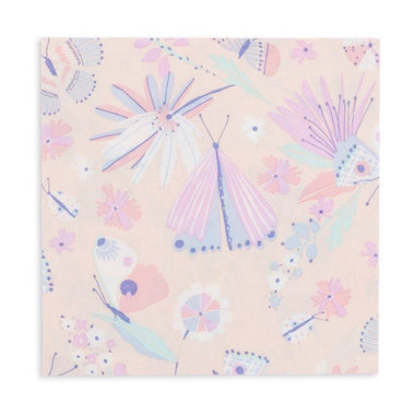 NAPKINS- LARGE DAYDREAM SOCIETY FLUTTER BUTTERFLY, Napkins, Daydream Society - Bon + Co. Party Studio