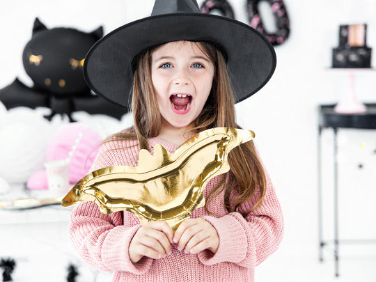 PLATES LARGE - HALLOWEEN GOLD BAT