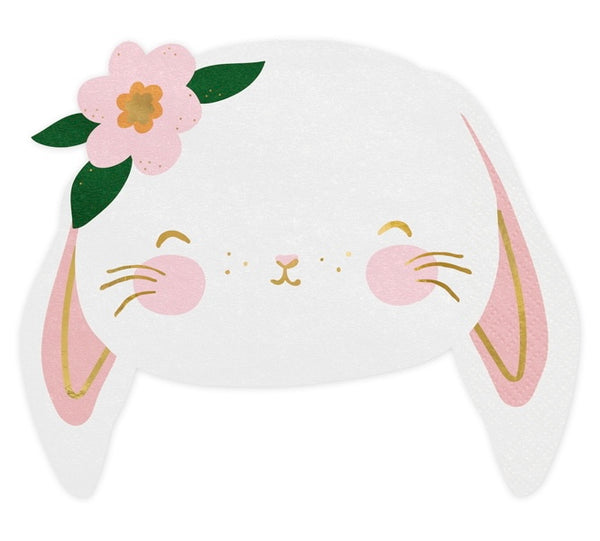 NAPKINS SMALL - ANIMAL BUNNY BOHO