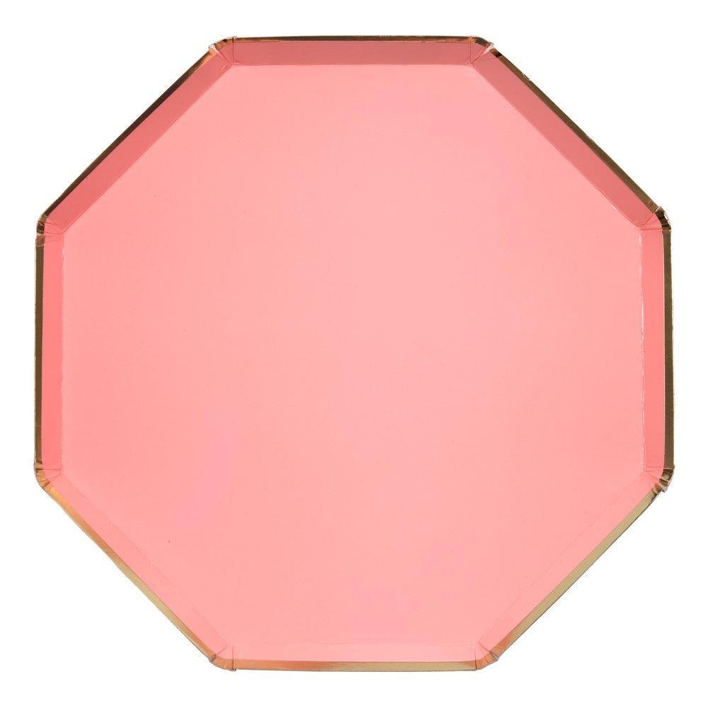 PLATES XL DINNER - PINK CORAL