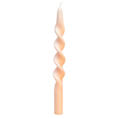 DINNER CANDLES - TWIST BLUSH