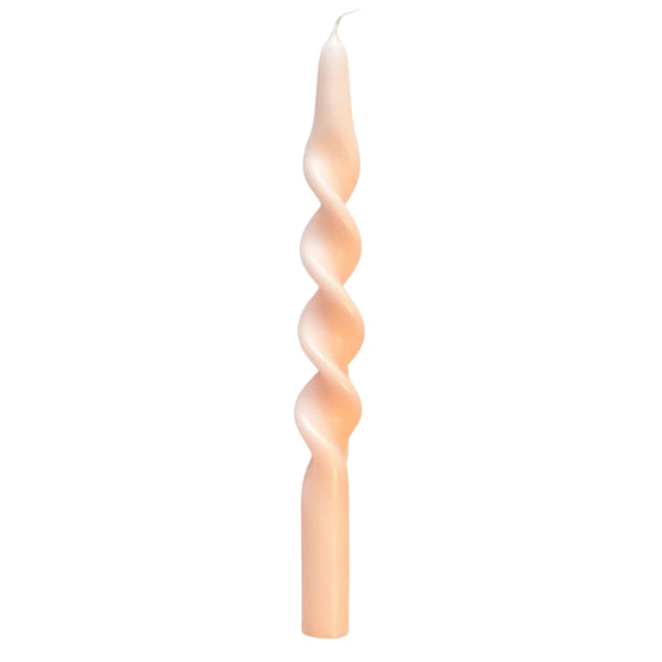 DINNER CANDLES - TWIST BLUSH