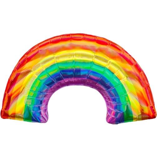 BALLOONS - RAINBOW HOLOGRAPHIC, Balloons, Anagram - Bon + Co. Party Studio