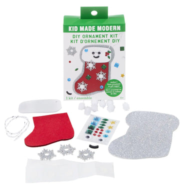 CRAFT KIT - KID MADE MODERN DIY ORNAMENT STOCKING