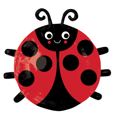 BALLOONS - ANIMAL HAPPY LADYBUG