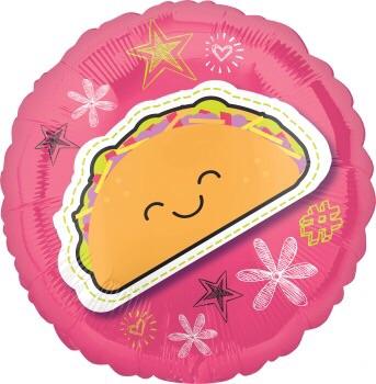 BALLOONS - FIESTA TACO, Balloons, QUALATEX - Bon + Co. Party Studio