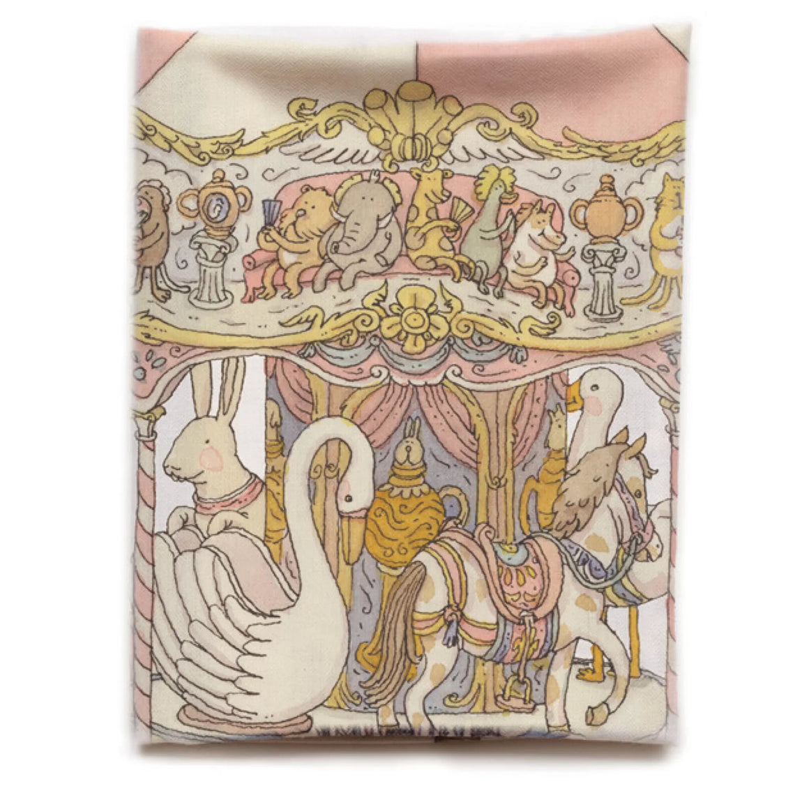 FRENCH CASHMERE BLANKET - ATELIER CHOUX CAROUSEL
