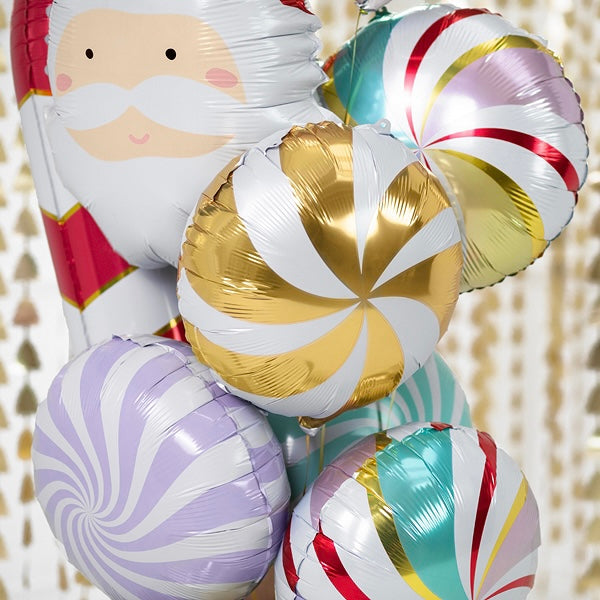 BALLOONS - CANDY & SWEETS PASTEL SWIRL