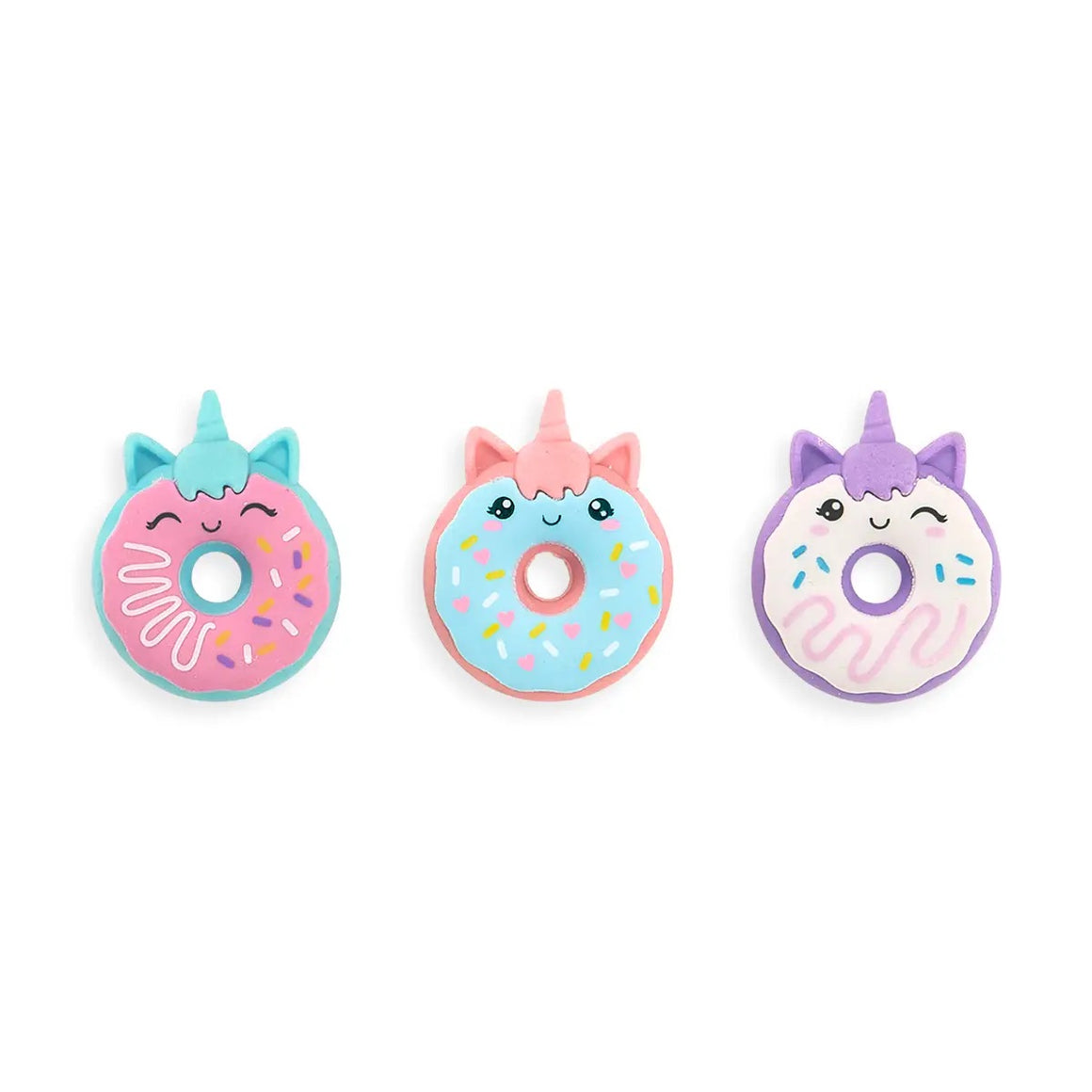 PUZZLE ERASERS SCENTED - UNICORN DONUTS