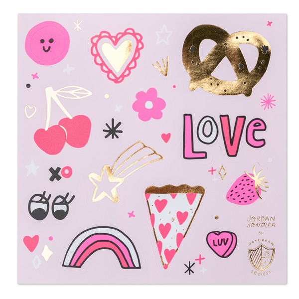 STICKERS - DAYDREAM SOCIETY LOVE NOTES