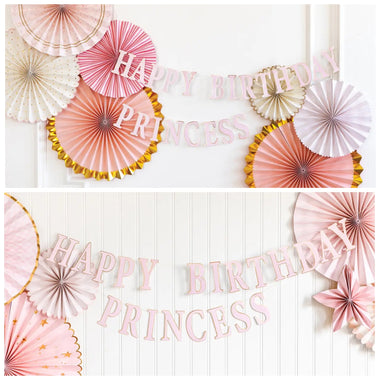 WORD GARLAND - HAPPY BIRTHDAY PRINCESS