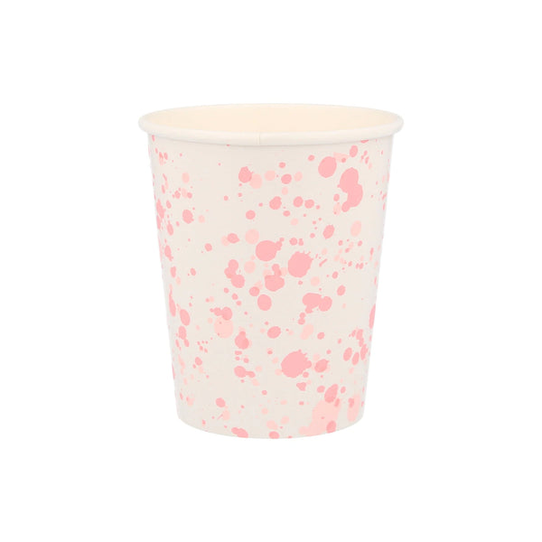CUPS - PASTEL SPECKLED SPLATTER