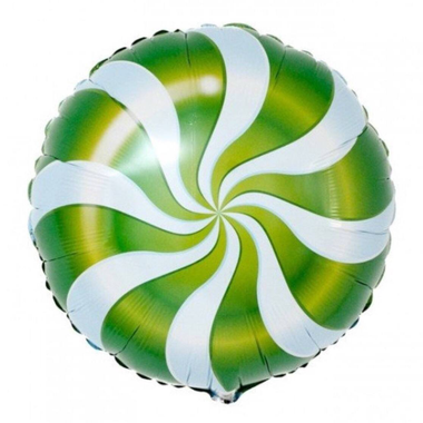 BALLOONS - CANDY & SWEETS SWIRL GREEN