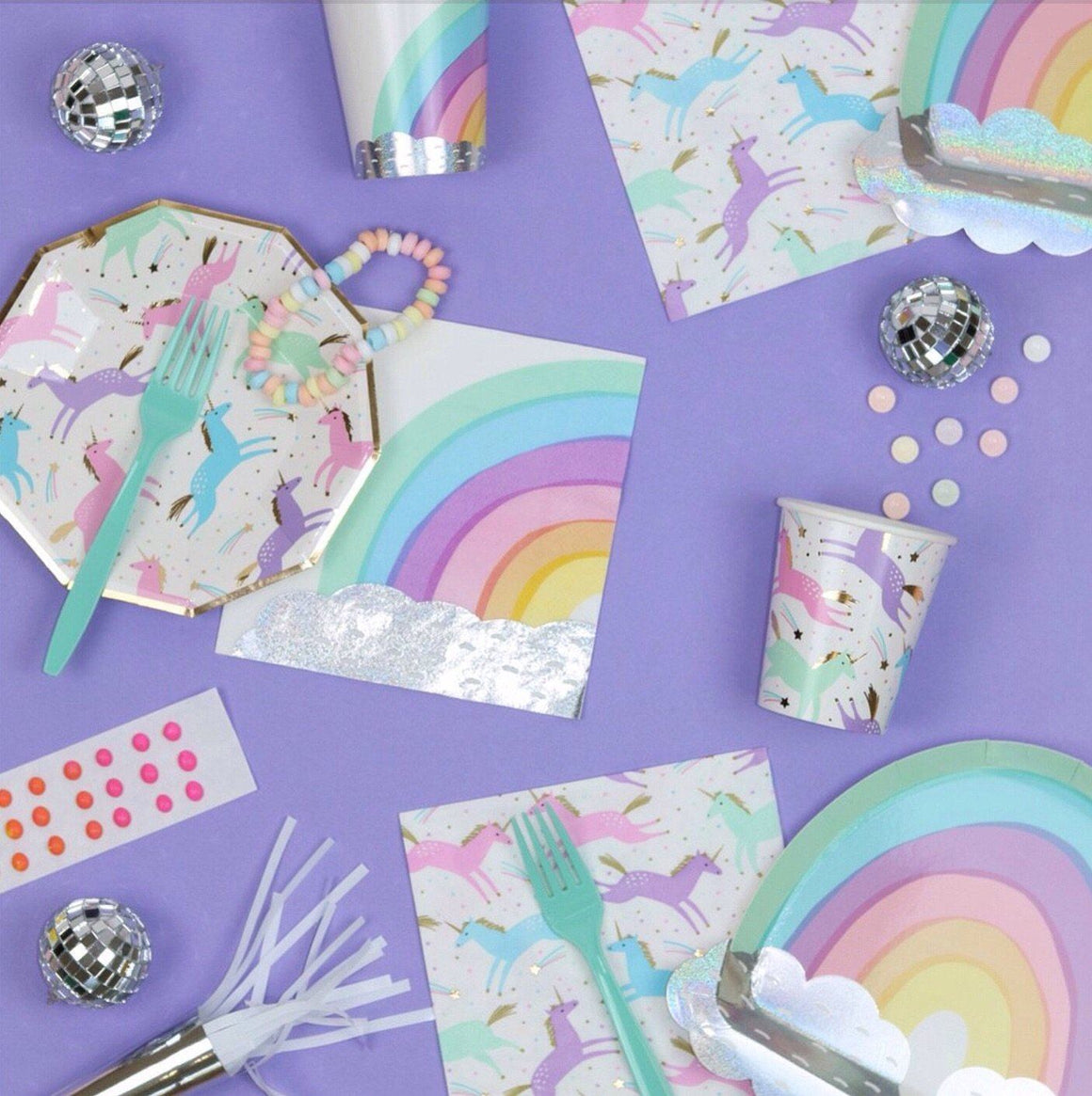 NAPKINS - LARGE DAYDREAM SOCIETY OVER THE RAINBOW, NAPKINS, Daydream Society - Bon + Co. Party Studio