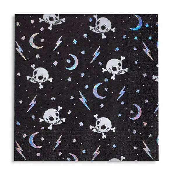NAPKINS - LARGE DAYDREAM SOCIETY DOOMSDAY SKULLS, NAPKINS, Daydream Society - Bon + Co. Party Studio