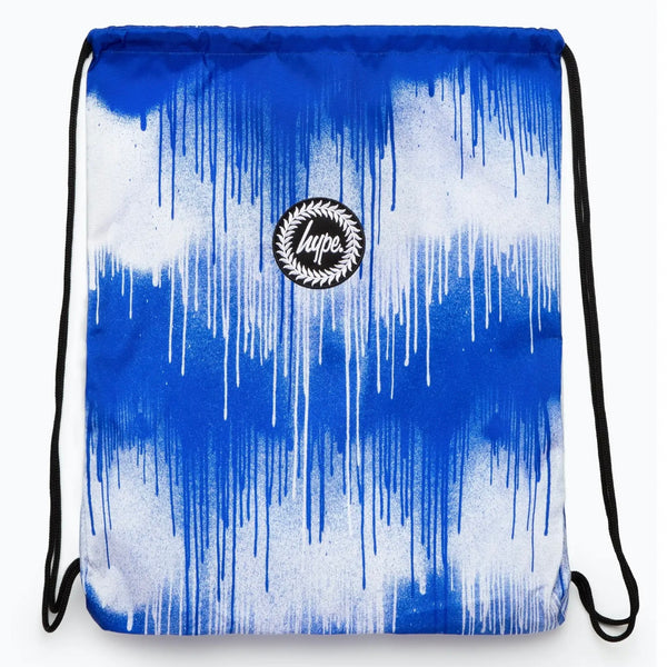 DRAWSTRING BACKPACK - HYPE ROYAL BLUE DRIP